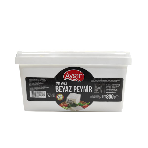Aygın Beyaz Peynir Tam Yağlı  800g